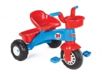 Trójkołowy rowerek Pilsan niebiesko‑czerwony