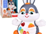 Interaktywny tańczący króliczek – zabawka dla maluchów ze światłami i muzyką