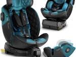 Fotelik samochodowy dla dzieci Nukido Prestige Line i-Size 40–150 cm, obrotowy 360°, ISOFIX