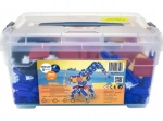 Klocki konstrukcyjne SEVA 5 Jumbo plastikowy zestaw 1064 elementy w pudełku