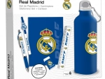 Zestaw prezentowy REAL MADRID – butelka 650 ml, notes i długopis