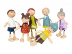 drewniane figurki rodzina od Small Foot