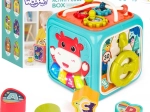 WOOPIE interaktywna kostka sensoryczna Montessori 6 w 1 z wkładanką