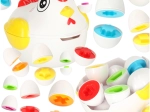 Edukacyjne puzzle Kurka z sorterem kształtów jajek