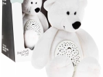 Kojący pluszowy miś 3 w 1 z projektorem i melodiami, 6 m+