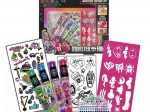 Monster High – zestaw do tatuaży z brokatowymi żelami i naklejkami