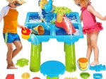 Woopie stolikowa wodna zabawka 2w1 piaskownica z krzesełkiem XL Aquapark