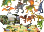 Duży zestaw dinozaurów XXL z matą do zabawy Prehistoryczny świat WOOPIE