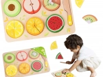 Drewniane owoce do krojenia Montessori 23 szt.