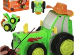 Zabawny skaczący traktor na zdalne sterowanie