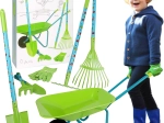 Duży dziecięcy zestaw ogrodniczy z taczką SMALL FOOT