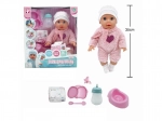 Lalka 35 cm pije i siusia Tosia z akcesoriami