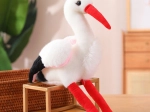 Pluszowy bocian – mięciutka przytulanka 37 cm