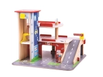 Bigjigs Toys Garaż z parkingiem