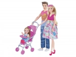 Lalka w ciąży z rodziną 30 cm