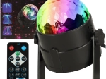 LED RGB kula disco z pilotem zdalnym