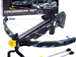 Dziecięca kusza z laserowym celownikiem i strzałkami z przyssawkami