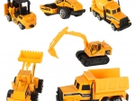 Zestaw pojazdów budowlanych 6 szt.