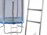 Uniwersalna metalowa drabinka do ogrodowej trampoliny 86,5 x 37 cm