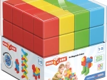 Geomag Magicube kolorowe magnetyczne klocki 64 elementy