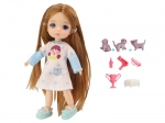 Zestaw: lalka z kotkiem