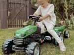 Woopie traktor na pedały Farmer GoTrac Maxi z przyczepą i cichymi kołami