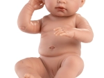 Llorens New Born dziewczynka – realistyczna lalka z całowinylowym ciałem 43 cm