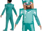 Dziecięcy kostium Steve w diamentowej zbroi Minecraft 127–136 cm (7–8 lat)