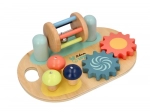 Drewniana sensoryczna aktywna tablica Adam Toys