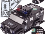 Auto skarbonka sejf z wciąganiem banknotów