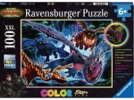 świecące puzzle Jak wytresować smoka 3 XXL 100 elementów – Ravensburger