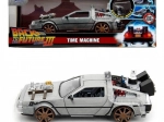 Delorean powrót do przyszłości iii 1:24 metalowy model z otwieranymi drzwiami jada toys