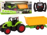 RC traktor z przyczepą 1:16, zielony