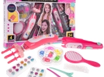 Zestaw do zaplatania warkoczyków z biżuterią