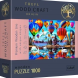 Drewniane puzzle TREFL Wood Craft Origin – Kolorowe balony 1000 elementów