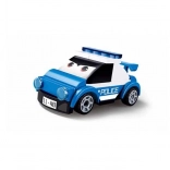 Sluban nakręcany policyjny samochodzik z oczami