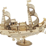 3D drewniane puzzle Japoński statek dyplomatyczny 91 elementów