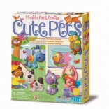 Gipsowe odlewy - słodkie zwierzaki