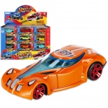 Metalowy samochodzik wyścigowy 8 cm