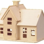 Drewniane puzzle 3D Koparka