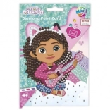 Diamentowe malowanie kartki z kopertą Gabinki magiczny domek