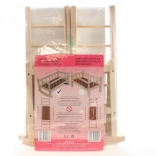 Drewniana kołyska dla lalek