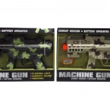 Karabin maszynowy z efektami świetlnymi i dźwiękowymi dla dzieci