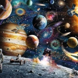 Puzzle Kosmos 150 elementów Ravensburger