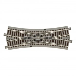 Roco Geoline Rozjazd krzyżowy z podkładem