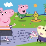 Minipuzzle 54 elementy PEPPa PIG – Szczęśliwy dzień