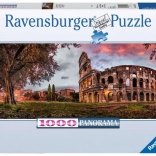 Ravensburger panoramiczne puzzle 1000 elementów - Koloseum o zachodzie słońca
