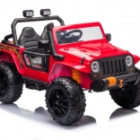 Dziecięcy samochód elektryczny czerwony