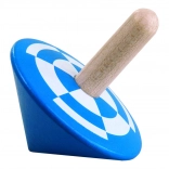 DETOA drewniany bączek – niebieski