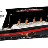 Klocki R.M.S TITANIC – szczegółowy model statku 1:300, 3260 elementów